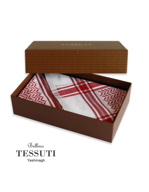Tessuti Red Shmagh